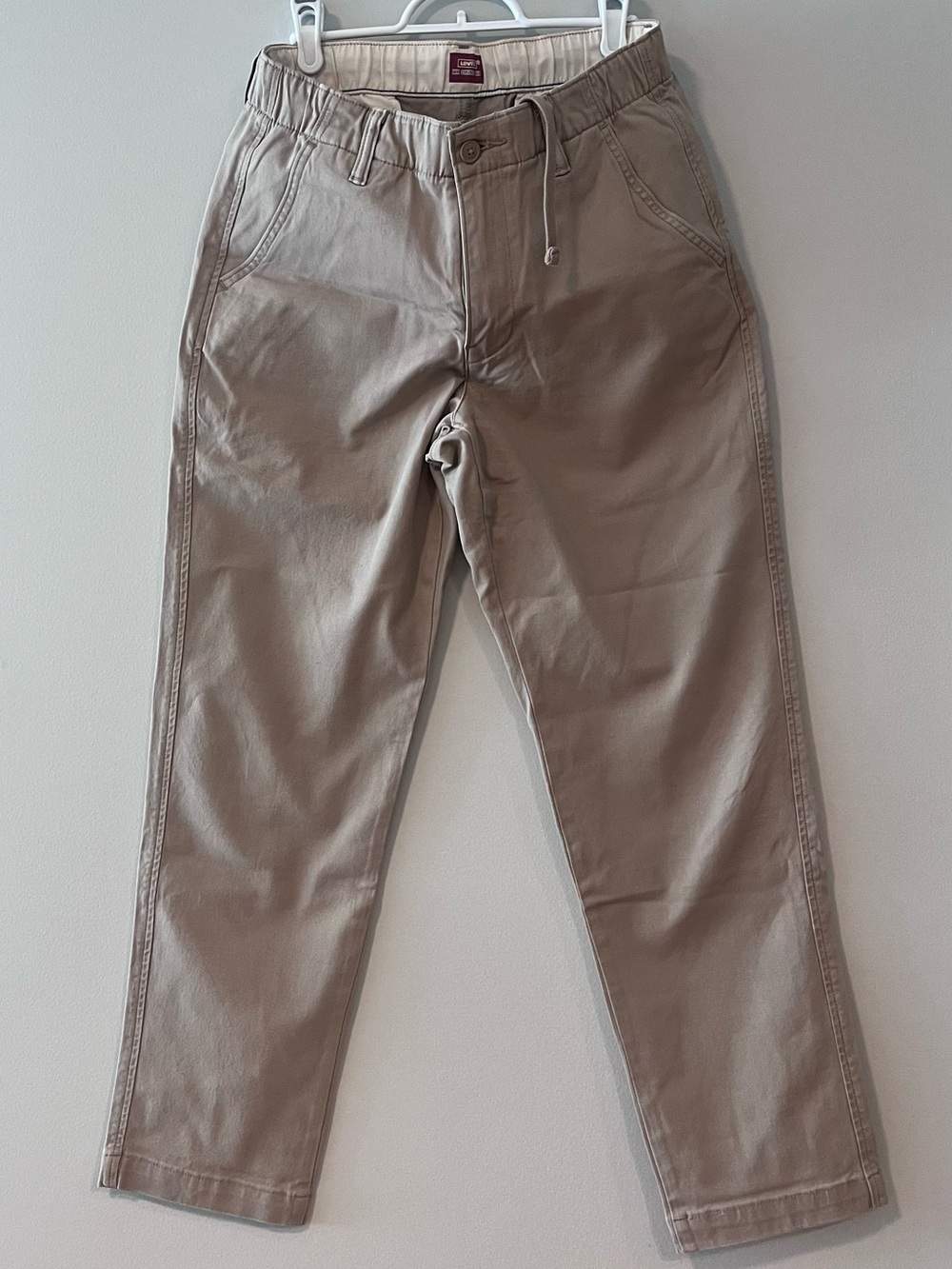 Levi's ‘Chino EZ’ Men's Khaki Straight Chinos - Light Tan